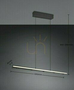 Lampa Wisząca Trio GRAHAM 353010132 small 4