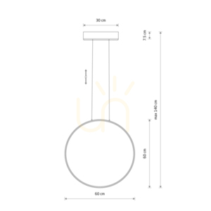 Lampa Wisząca CIRCOLO LED M 11605 Nowodvorski small 6
