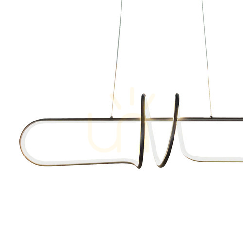 Sprawdź Czarna lampa wisząca LED Milagro VERTIGO ML1576 54 W 4000 K, 100 cm
