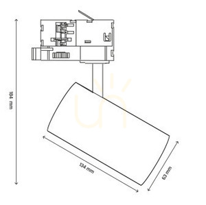 Reflektor 3F EUTRAC - ANDROMEDA CCT 3000K - 6000K 16W 230V 25st czarny small 1