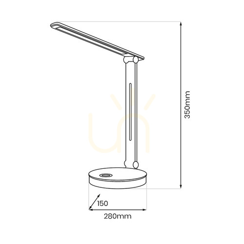 Sprawdź Biała Lampka Biurkowa Bruno White 5 W Led Rgb