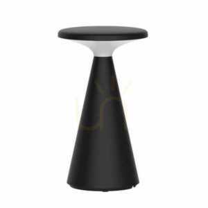 Lampa stołowa Max Light Funghi T0063 czarna 20 cm IP44 LED 1,6W 2700K small 0
