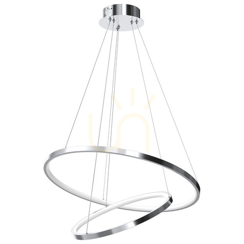 Sprawdź Lampa wisząca HOOP Chrome 51W LED