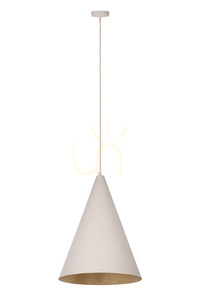 Lampa wisząca Sigma VESUVIO beżowo-złota 1xE27 35 cm 41066 small 0