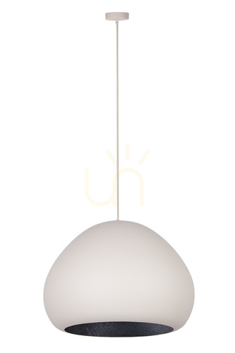 Sprawdź Lampa wisząca Sigma LAVA czarna beżowa 52 cm 1xE27 41083