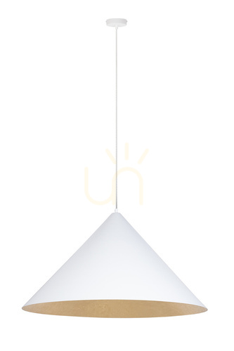 Sprawdź Lampa wisząca Sigma VESUVIO 3xE27 biało-złota 70 cm 41028