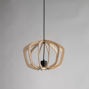 Lampa wisząca Sigma Summer drewno czarna 1xGU10 40 cm 40925 1 Lampa wisząca Sigma Summer drewno czarna 1xGU10 40 cm 40925 small 1