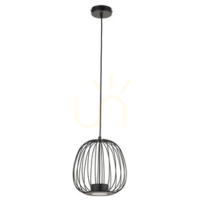 Lampa wisząca Sigma Bell Plus czarna GX53 12W SKU 40877 small 0