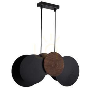Lampa wisząca Sigma Tola 2xE27 czarna sklejka stal 44 cm 40892 small 0