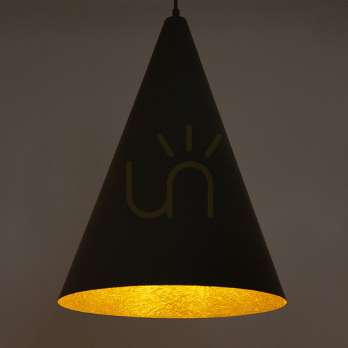 Sprawdź Lampa wisząca Sigma VESUVIO czarno-złota 35 cm E27 41036