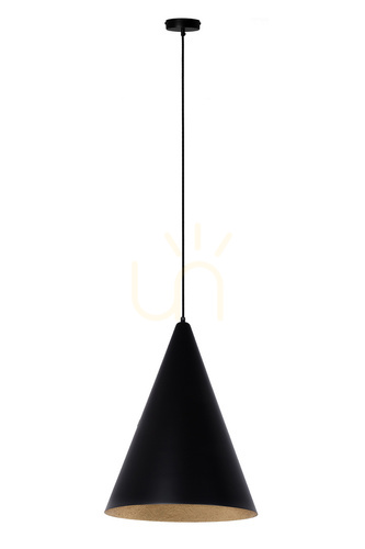 Sprawdź Lampa wisząca Sigma VESUVIO czarno-złota 35 cm E27 41036