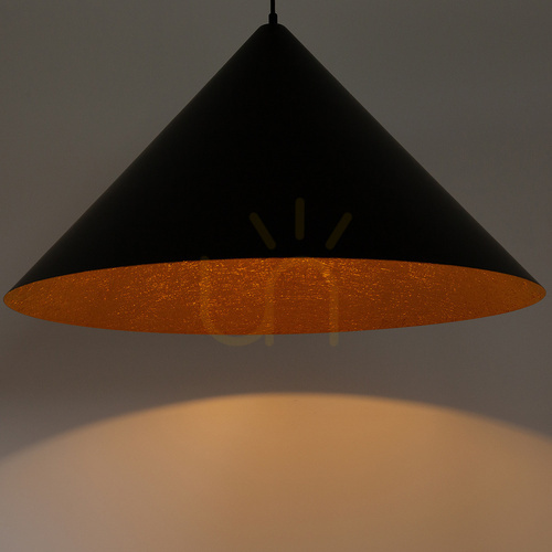 Sprawdź Lampa wisząca Sigma VESUVIO 3xE27 czarna miedziana 70 cm 41043