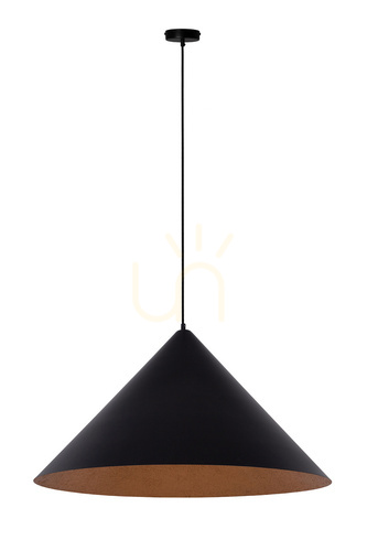 Sprawdź Lampa wisząca Sigma VESUVIO 3xE27 czarna miedziana 70 cm 41043