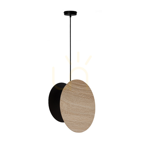 Sprawdź Lampa wisząca Sigma TOLA czarna dąb E27 41091