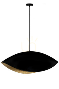 Lampa wisząca Sigma SONA czarno-złota E27 30 cm 41097 small 0