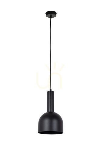 Sprawdź Lampa wisząca Sigma VITRUM czarna 1xE27 stal lakierowana 17 cm 41107