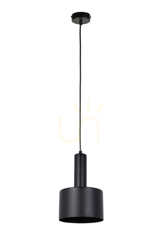 Sprawdź Lampa wisząca Sigma VITRUM czarna E27 stal lakierowana 17 cm 41109