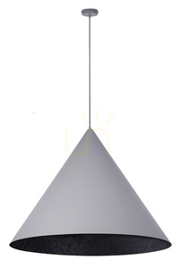 Lampa wisząca Sigma VESUVIO 3xE27 czarna szara 77 cm 41055 small 0