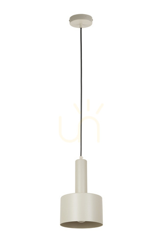 Sprawdź Lampa wisząca Sigma VITRUM szary beż 1xE27 stal 17 cm 41106
