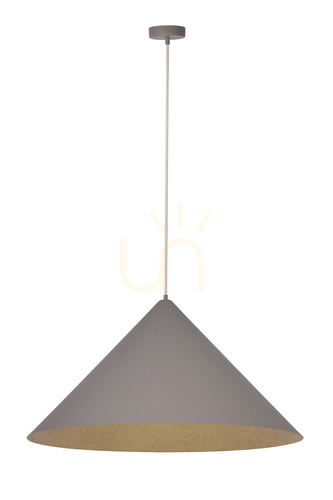 Sprawdź Lampa wisząca Sigma VESUVIO 3xE27 złoty taupe 70 cm SKU 41058