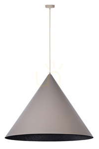 Lampa wisząca Sigma VESUVIO czarna taupe E27 77 cm 41064 small 0