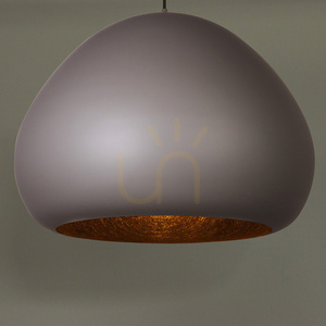 Lampa wisząca Sigma LAVA 1xE27 czarna taupe 52 cm 41081 1 Lampa wisząca Sigma LAVA 1xE27 czarna taupe 52 cm 41081 small 1
