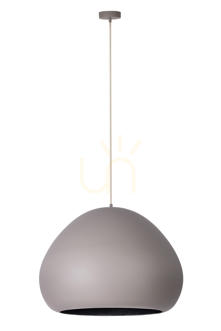 Sprawdź Lampa wisząca Sigma LAVA 1xE27 czarna taupe 52 cm 41081 Lampa wisząca Sigma LAVA 1xE27 czarna taupe 52 cm 41081