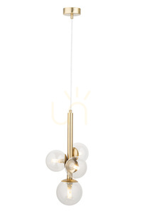 Lampa wisząca Sigma PERLA LUX 4xG9 złoty satynowy szkło SKU 40856 small 0