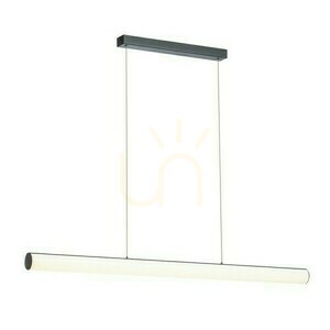 Lampa Wisząca Rivier Led I Czarna/Akryl Przezroczysty 230 V 24 W 3000 K small 1