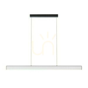 Lampa Wisząca Rivier Led I Czarna/Akryl Przezroczysty 230 V 24 W 3000 K small 2