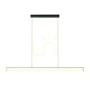 Lampa Wisząca Rivier Led I Czarna/Akryl Przezroczysty 230 V 24 W 3000 K small 3