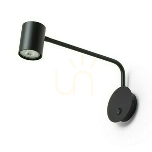 Kinkiet Rendl FILIP czarny z ramieniem GU10 LED 5 W R14486 small 3