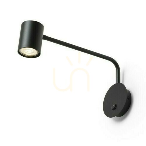 Sprawdź Kinkiet Rendl FILIP czarny z ramieniem GU10 LED 5 W R14486