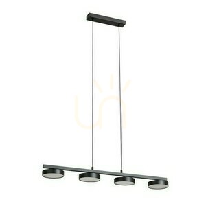 Lampa wisząca LED Rendl ARETHA IV R14424 czarna, 4 × 12 W, 3000 K small 0