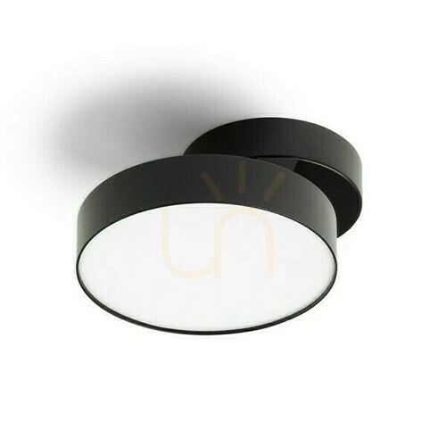 Sprawdź Lampa Natynkowa Aretha Czarna 230 V Led 12 W 3000 K