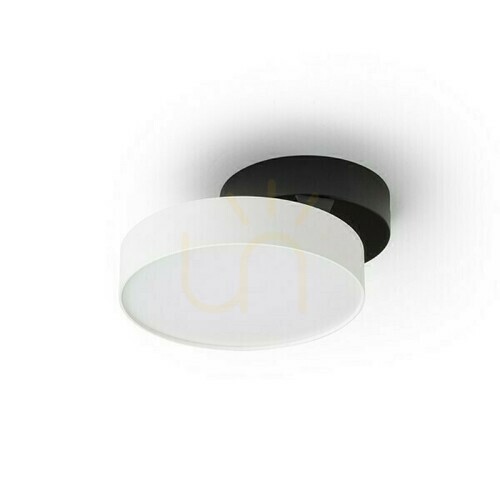 Sprawdź Lampa Natynkowa Aretha Biała/Czarna 230 V Led 12 W 3000 K