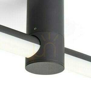 Kinkiet Claris 120 Natynkowa Czarna Akryl Mleczny 230 V Led 2x12 W 3000 K 4 Kinkiet Claris 120 Natynkowa Czarna Akryl Mleczny 230 V Led 2x12 W 3000 K small 4