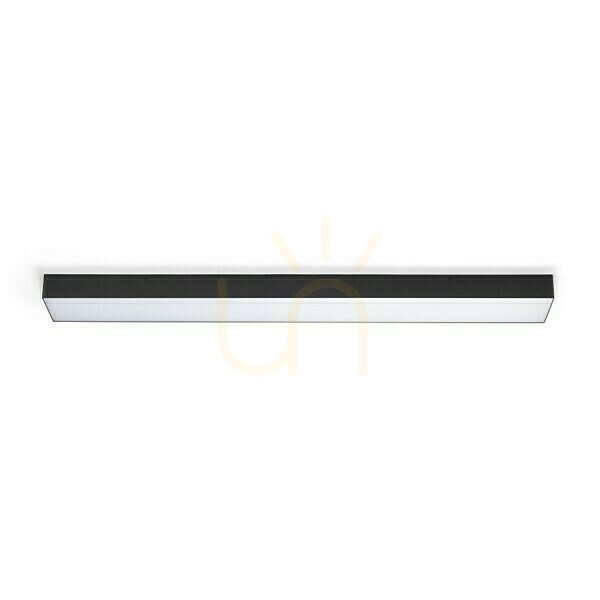 Wyświetl Lampa Natynkowa Larisa 115 X15 Dimm Sufitowa Czarna 230 V Led 60 W 3000 K Lampa Natynkowa Larisa 115 X15 Dimm Sufitowa Czarna 230 V Led 60 W 3000 K