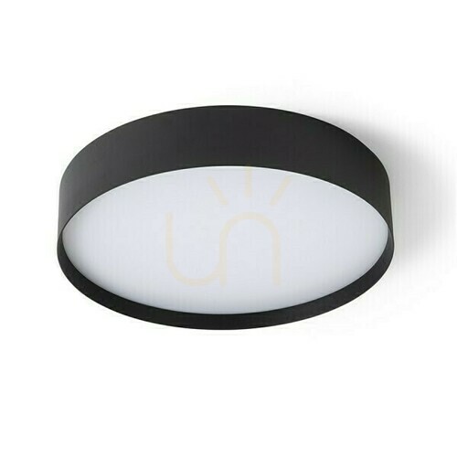 Sprawdź Plafon Solis 40 Dimm Natynkowa Czarna 230 V Led 50 W 3000 K