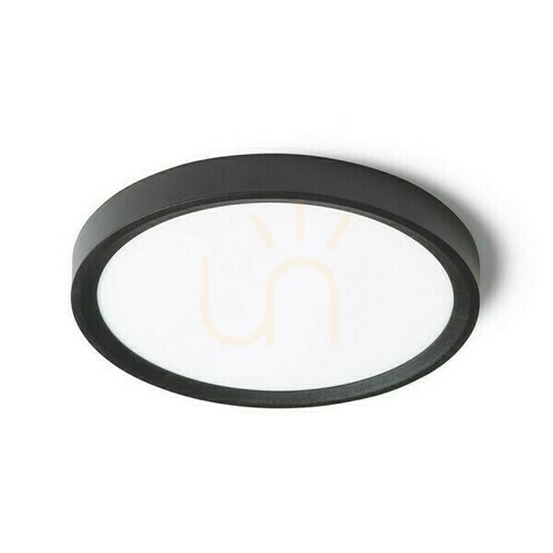Sprawdź Plafon Lana 23 Natynkowa Czarna Plastik 230 V Led 18 W 3000 K 4000 6000