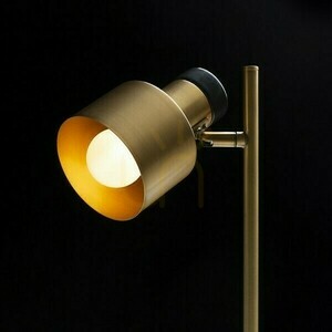 Lampa Stołowa Divina Mosiądz/Decor Czarny 230 V Led E27 5 W small 2