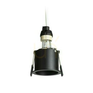 Oprawa wpuszczana Rendl ORCO R14258 GU10 9W czarna, otwór 6,5 cm, aluminium small 3