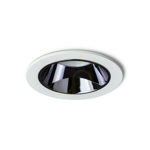 Zobacz Oprawa Wpuszczana Ansel Biała Czarny Chrom 230 V Led 12 W 60° 3000 K Oprawa Wpuszczana Ansel Biała Czarny Chrom 230 V Led 12 W 60° 3000 K