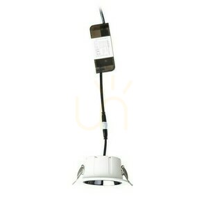Oprawa Wpuszczana Ansel Biała Czarny Chrom 230 V Led 12 W 60° 3000 K 2 Oprawa Wpuszczana Ansel Biała Czarny Chrom 230 V Led 12 W 60° 3000 K small 2