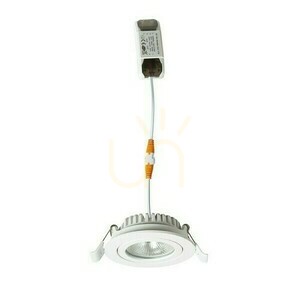 Oprawa Wpuszczana Jade Dimm To Warm Biała 230 V Led 6 W 60° 3000 2000 K small 3