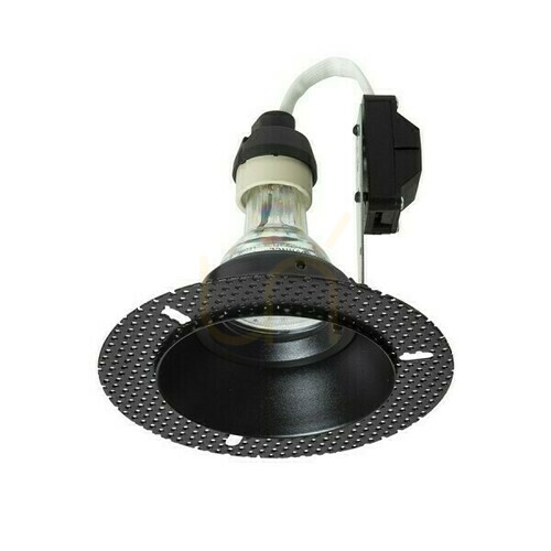 Sprawdź Oczko Sufitowe Ipso R Ip65 Wpuszczana Czarna 230 V Led Gu10 9 W