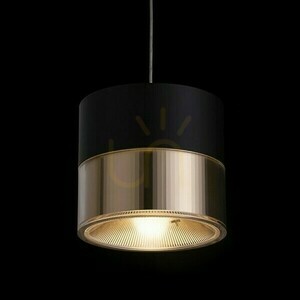 Lampa Wisząca Juniper Z Możliwością Regulacji Wysokości Czarna/Złota 230 V Led 15 W 30° 3000 K small 1