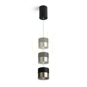 Lampa Wisząca Juniper Z Możliwością Regulacji Wysokości Czarna/Złota 230 V Led 15 W 30° 3000 K small 2