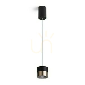 Lampa Wisząca Juniper Z Możliwością Regulacji Wysokości Czarna/Złota 230 V Led 15 W 30° 3000 K small 4