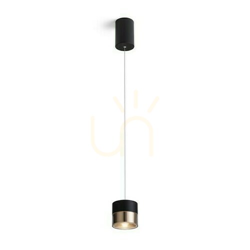 Sprawdź Lampa wisząca Rendl JUNIPER R14219 LED 15 W 3000 K czarno-złota